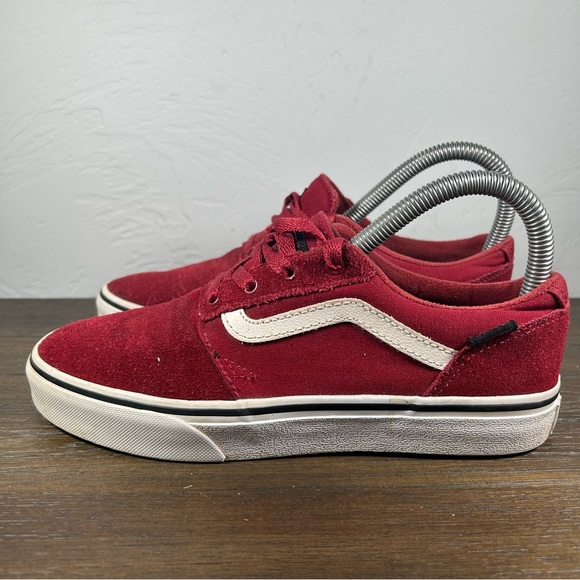 Vans Red/White Women's Old Skool Shoes size 6 - Picture 3 of 7